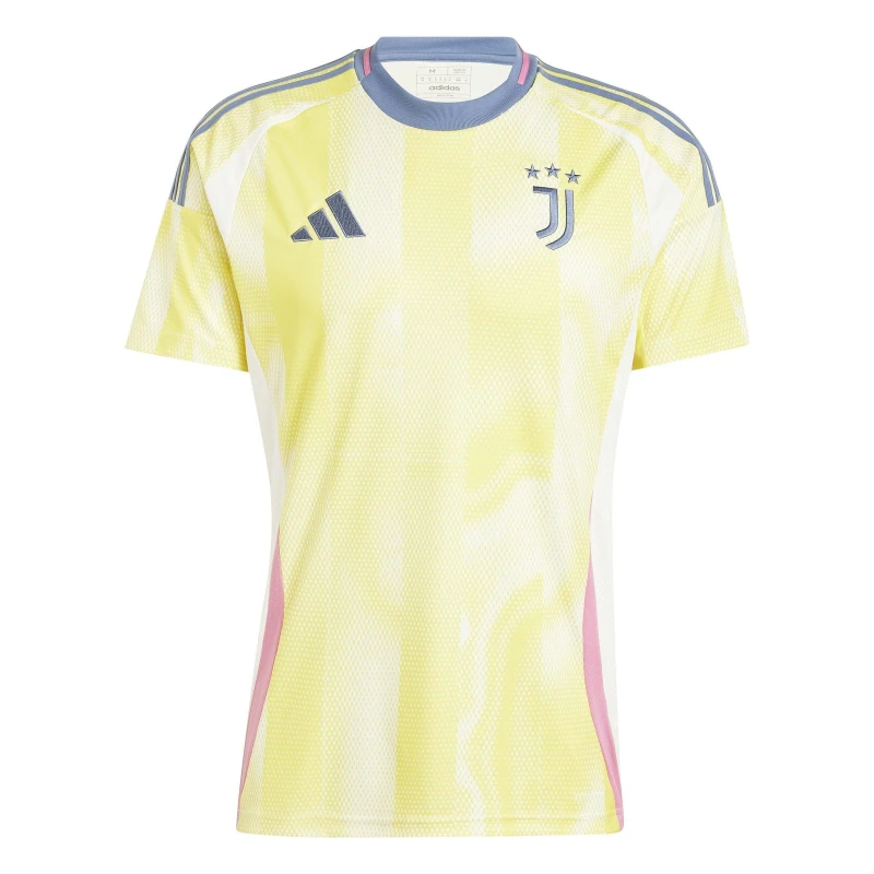 Image of adidas Juventus Away Shirt 2024 2025 Adults - Yellow Yellow L