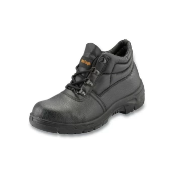Image of Safety Chukka Boots (Steel Midsole) - Black - UK 8 - 101SM08 - Worktough