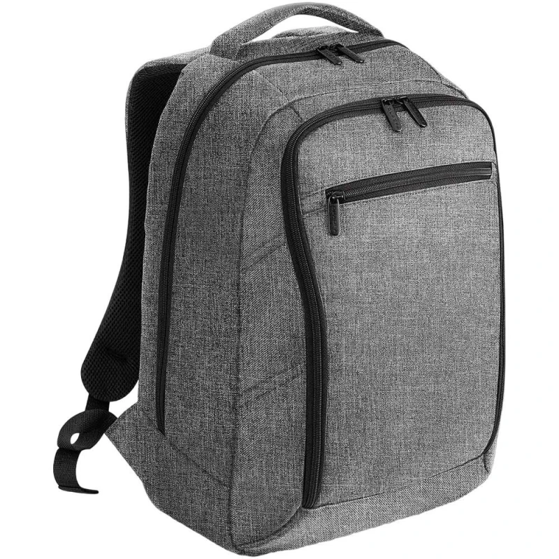 Image of Quadra Mens Executive Laptop Backpack in Grey Grey Male
