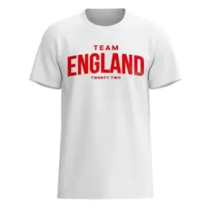 Image of Unbranded Team England Tee - White
