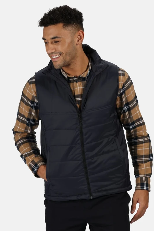 Image of Regatta Regatta Men Stage Insulated Bodywarmer in Dark Navy Size: 4X-Large Dark Navy 4XL Male 5057538268162
