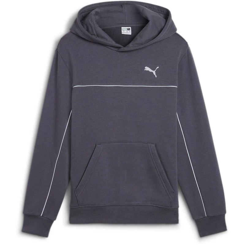 Image of Puma SUNSET Hoodie FL B - Grey Grey 7 - 8 Years