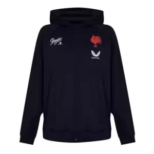 Image of Castore Roosters Zipped Hoodie - Blue