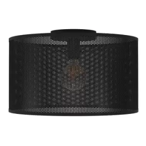 Image of Eglo Manby Industrial Mesh Ceiling Light