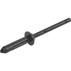 Image of Expanding rivet Hole 4mm Black PB Fastener 301