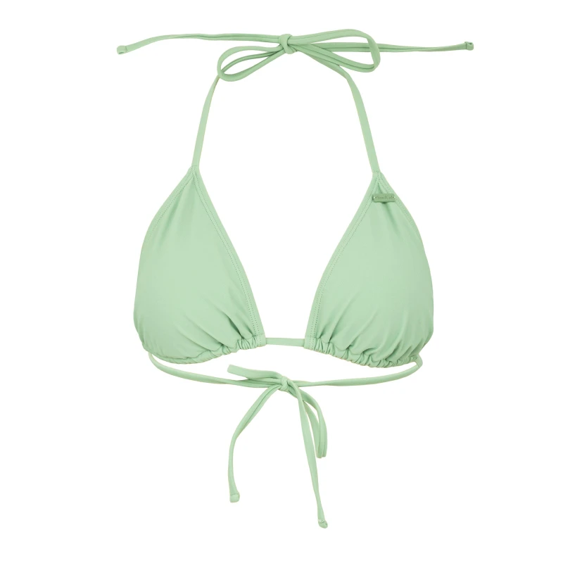 Image of SoulCal Tie Bikini Top Womens - Green Green 8