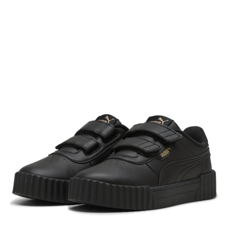 Image of Puma Carina 3.0 Childrens Black/Gold female C12 (31)