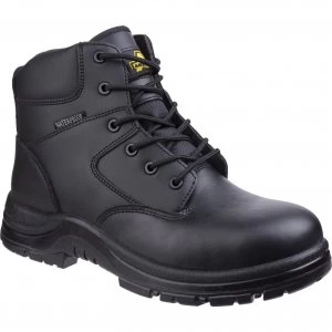 Image of Amblers Mens Safety FS006C Metal Free Waterproof Safety Boots Black Size 5