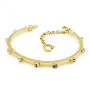 Image of Ladies Juicy Couture Gold Plated Semi-Precious Juicy Bangle