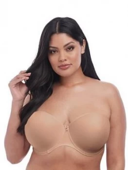 Image of Elomi Smooth Moulded Strapless Seamless Underwire T-Shirt Bra - Nude, Nude, Size 34J, Women