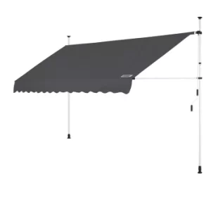 Image of Clamp Awning Anthracite 350cm