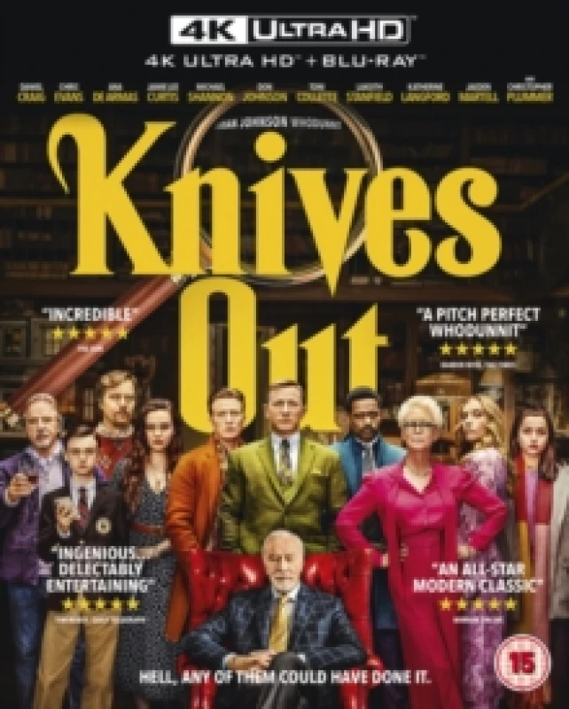 Image of Knives Out Bluray 5055761914474