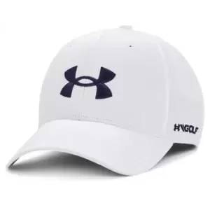 Image of Under Armour 2022 Mens Golf96 Hat White Cap - OSFM
