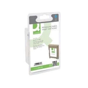 Image of Q-Connect Brother Remanufactured Cyan Inkjet Cartridge LC1000C