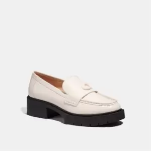 Image of Coach Leah Loafer - White