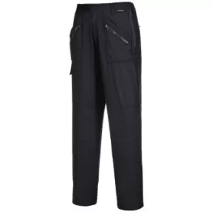 Image of Portwest S687BKRXXXL - sz 3XL Ladies Action Trousers - Black - Black