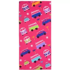 Image of Volkswagon - Vw Beach Kids Girls Towel