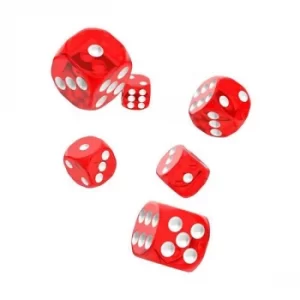 Image of Oakie Doakie Dice D6 (Translucent Red)