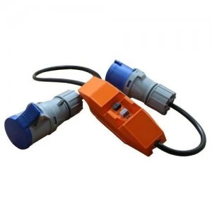 Image of Zexum 16A Caravan Mains Hookup Extension Lead With RCD In-Line