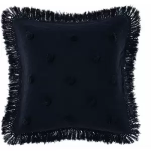 Image of Adalyn Pillowcase (65cm x 65cm) (Indigo Blue) - Indigo Blue - Linen House