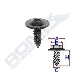 Image of ROMIX Sheet Metal Screw C60461