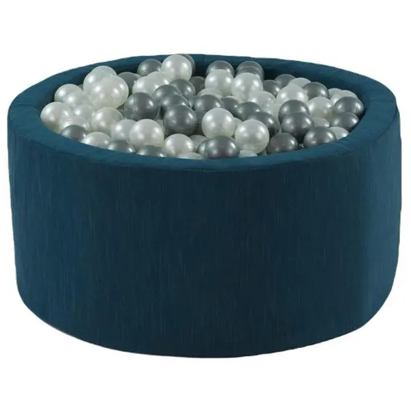 Image of Unbranded Eco Ball Pit 90 x 27 x 5cm with 200 Balls - Blue 90 x 27 x 5 cm