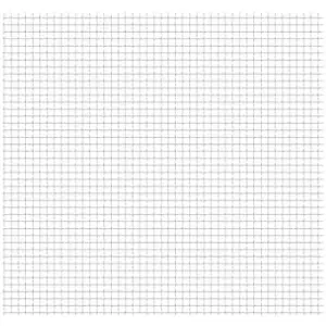 Image of Crimped Garden Wire Fence Stainless Steel 100x85cm 11x11x2mm vidaXL - Silver