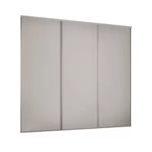 Image of Classic 3 Door Sliding Wardrobe Kit Cashmere Panel (W)1760 x (H)2260mm