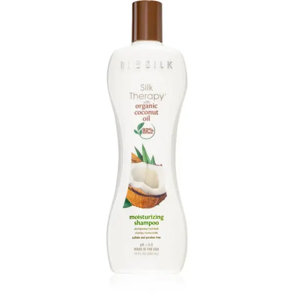 Image of Biosilk Silk Therapy with Natural Coconut Oil Moisturizing Shampoo 355ml