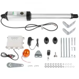 Image of VEVOR Electric Gate Opener Single Swing Gate Opener 16mm/s Speed 50W Automatic Gate Openers with Remote Complete Kit Push/Pull-to-Open Up to 551lbs 16