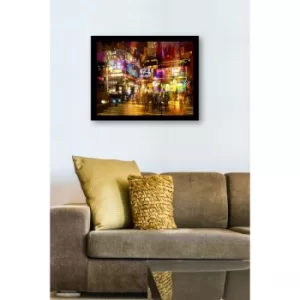 Image of SC0711 Multicolor Decorative Framed MDF Painting