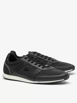 Image of Lacoste Menerva 222 1 Cma Trainer, Black/White, Size 8, Men