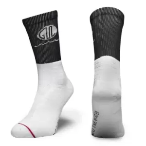 Image of Gul into the Water Sockittome Sock - BLK/WHITE