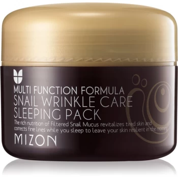 Image of Mizon Snail Wrinkle Caring Sleeping Pack Night Cream Mizon - 80ml