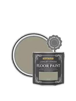 Image of Rust-Oleum Chalky Finish Floor Paint In Grounded - 2.5-Litre Tin