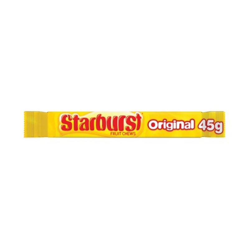 Image of Starburst Fruit Chews Original Sweets Bag 45g (24 Pack) 121537
