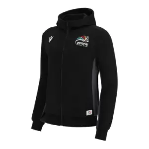 Image of Macron Zebre Full Zip Hoodie Mens - Black
