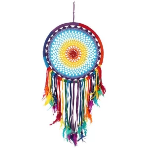 Image of Multicolour Feather Dreamcatcher