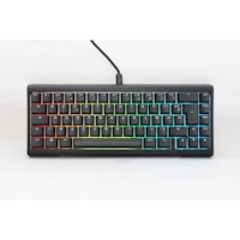 Image of Ducky ProjectD Tinker 65 Black Keyboard 65% Brown Cherry MX ISO Layout