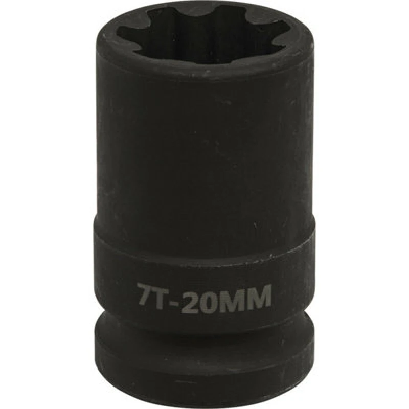 Image of Loops 20mm Brake Caliper Socket - 1/2" Sq Drive - 7-Point Profile - for VAG Vehicles Multi