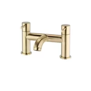 Image of Ottone Bath Filler Tap - Brushed Brass