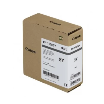 Image of Canon PFI1100GY Grey Ink Cartridge