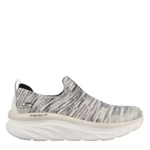 Image of Skechers Dlux Slip On Trainers Womens - Beige