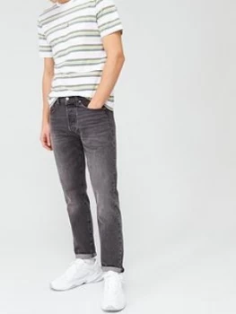 Image of Levis 501; Slim Taper Fit Jeans - Just Grey