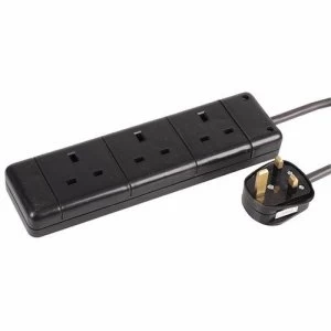 Image of Zexum 3G Black Extension Lead 5M