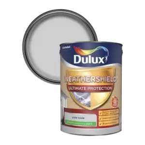 Image of Dulux Weathershield Ultimate Protection Pale Slate Smooth Masonry Paint 5L