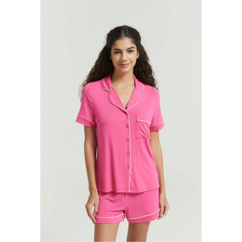 Image of Be You Modal Shortie Pyjama - Pink Pink 8 - 10