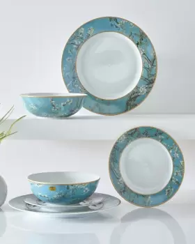 Image of Cotton Traders 2 Pack Almond Blossom Dinner Plates in Multi