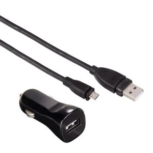 Image of Hama Auto-Detect Universal Black Mobile Phone Charger Mobile Phone Chargers (Car, Car Cigarette Lighter, Black,...