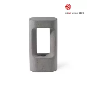 Image of Totem 285 Grey LED Bollard Lamp 3000K 6.5W 3000K IP55